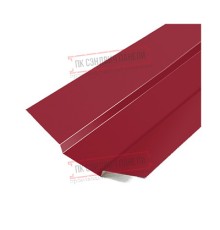 Планка ендовы верхняя 76х76х2000 Полиэстер Ral3003-0.45