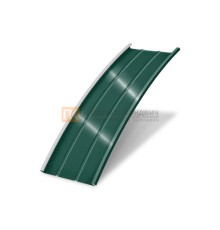 Продольно гнутый фальц профилированный 0,5 RAL 6005 Quarzit lite