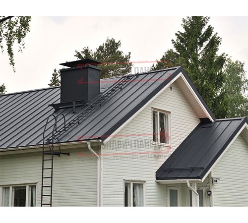 Кликфальц 0,45 Drap RAL7024 мокрый асфальт