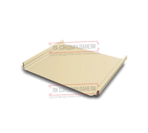 Кликфальц Pro 0,5 Satin RAL1015 светлая слоновая кость с пленкой на замках