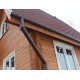 Труба ПВХ 3м коричневая RR 32