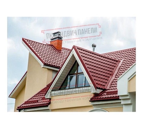 Планка ендовы верхняя 76х76х2000 ПРМ-3011-0.5