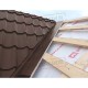 Планка ендовы нижняя 298х298х2000 PURETAN-8017-0.5
