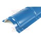 Планка конька круглого R110х2000 ПЭ-5015-0.5