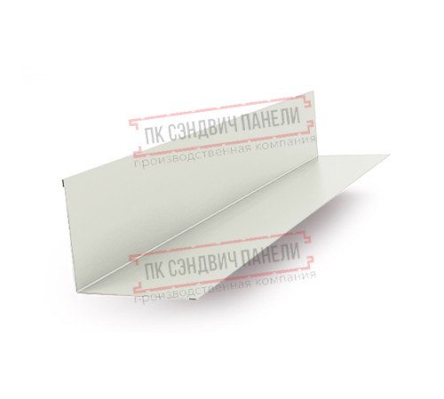 Планка примыкания верхняя 250х147х2000 Norman ПЭ-9002-0.5