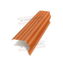 Планка торцевая 90х115х2000 AGNETA-CopperCopper-0.5