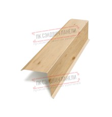 Планка торцевая 95х120х2000 ECOSTEEL_MA-Сосна-0.5