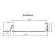 Кликфальц 0,45 Drap ST RAL7016 антрацитово-серый