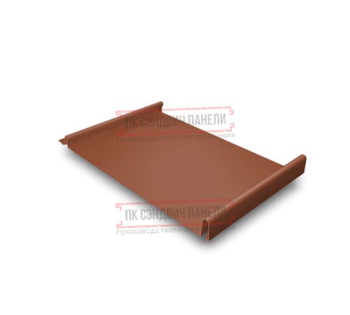 Кликфальц 0,45 Drap ST RAL8004 терракота