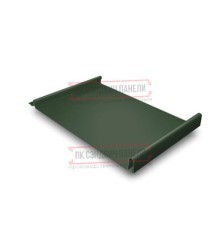 Кликфальц GL 0,5 Velur RAL6020 хромовая зелень с пленкой на замках