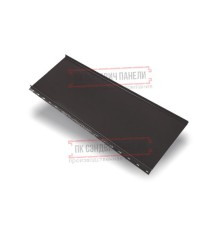 Кликфальц mini 0,45 Drap ST RR32 темно-коричневый с пленкой на замках