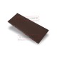 Кликфальц mini 0,5 Satin Мatt RAL8017 шоколад с пленкой на замках