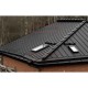 Кликфальц Pro 0,45 Drap RAL9005 черный с пленкой на замках