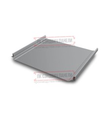 Кликфальц Pro 0,45 Полиэстер RAL7004 сигнальный серый с пленкой на замках