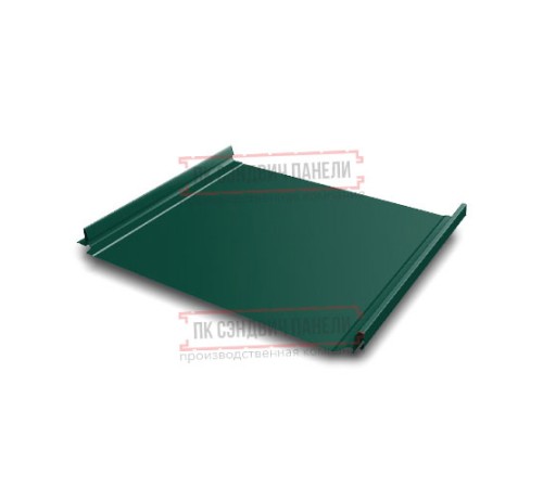 Кликфальц Pro 0,45 Drap RAL6005 зеленый мох с пленкой на замках
