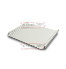 Кликфальц Pro Gofr 0,45 Drap RAL9003 сигнальный белый с пленкой на замках