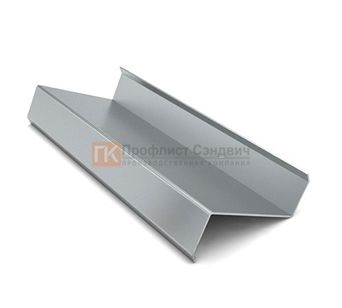 Z-образный профиль 250x75x3000-3,5 мм, оцинкованный