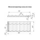 Металлочерепица классик плюс RAL7024 Drap-0.45