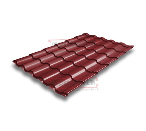 Металлочерепица Кредо RAL3011 Satin-0,5