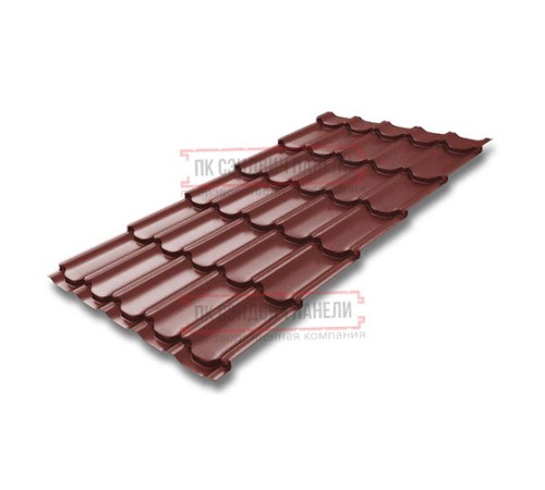 Металлочерепица Квинта плюс RR29 GreenCoat Pural Matt-0.5