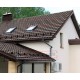 Металлочерепица Квинта плюс 3D RR887 GreenCoat Pural-0,5