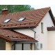 Металлочерепица Квинта плюс 3D RAL8004 Velur 20-0,5