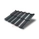 Металлочерепица модульная Квинта Uno 3D RR23 GreenСoat Pural-0,5