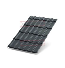 Металлочерепица Макси RAL7024 Призма-0.5