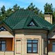 Металлочерепица Модерн RAL6005 Drap-0,45
