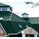 Металлочерепица Квадро профи RAL6005 Полиэстер-0,4