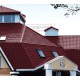 Металлочерепица Квадро профи RAL3005 Drap-0,45