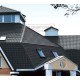 Металлочерепица Квадро профи RAL7016 Velur-0,5