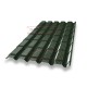 Металлочерепица Квадро профи RAL6020 Velur-0,5
