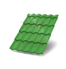 Металлочерепица Монтекристо-X RAL6018 Norman-0.5