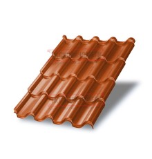 Металлочерепица Монтерроса-ML Copper/Copper AGNETA-20-0.5