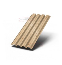 Профилированный лист Н60-845, ECOSTEEL_MA-Сосна-0.5