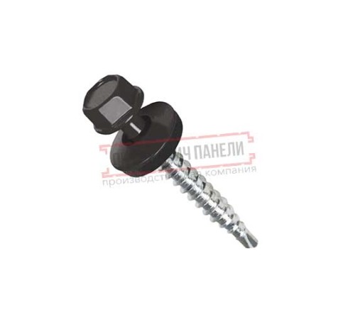 Саморезы 4,8х35 RAL 8019