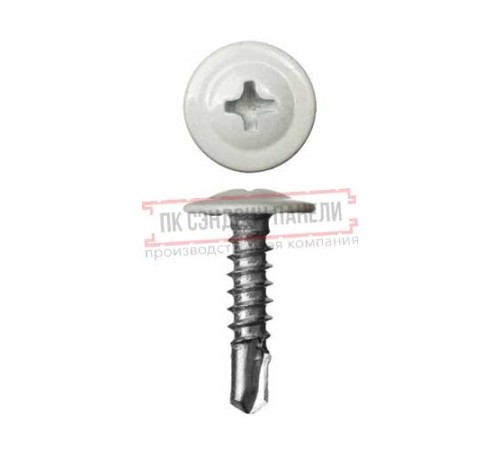 Саморезы ПШС 4,2х16 RAL 9003