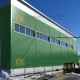 Сэндвич панели гладкие с пенополистиролом, ширина 1200 мм, толщина 40 мм, 0.5/0.5, RAL6002