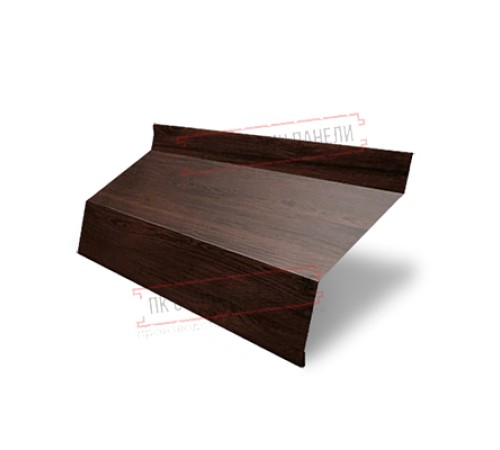 Ламель жалюзи Milan new 0,45 Print Elite Choco Wood