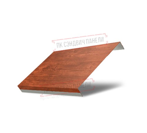 Ламель обратная 150 жалюзи Texas 0,45 Print Elite Cherry Wood