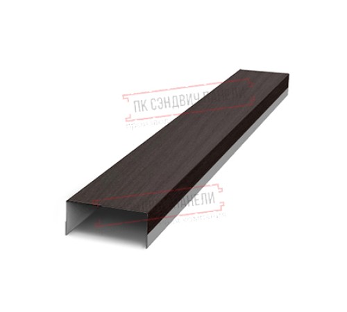 Крепежная планка верхняя Texas 0,45 Print Elite Coffee Wood