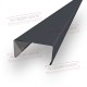 Декоративная планка П - 60х30, ПЭ, Ral 7024 - 0,35мм