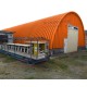 Профнастил H112ПГ-0.75, для бескаркасных ангаров, Полиэстер RAL 2004