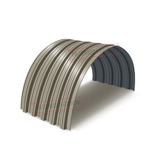 Профнастил НС35ПГ-0.5, Ширина-1100, Полиэстер RAL1035